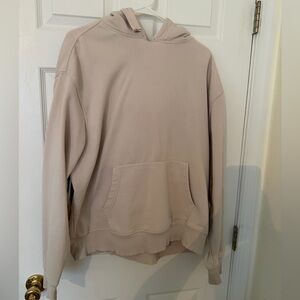 Old Navy - Oversized - Hoodie - Beige - Size L